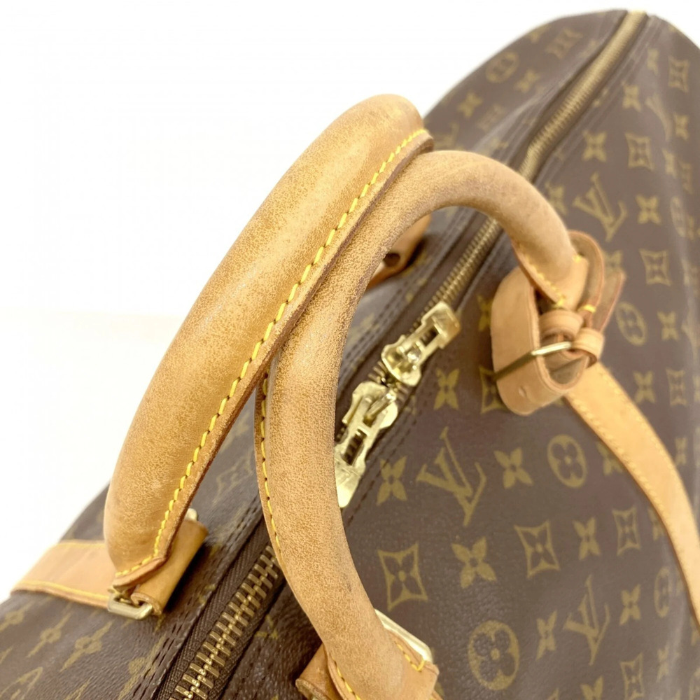 LOUIS VUITTON Brown Monogram Keepall 60 Boston Bag - Picture 10 of 12